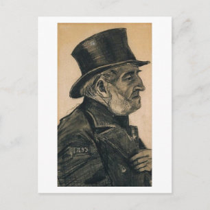 Orphan Man met Top Hat, Vincent van Gogh Briefkaart