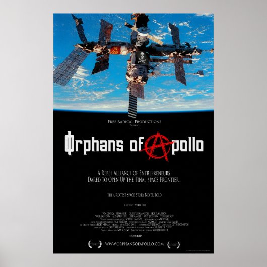Orphans of Apollo film poster (Voorkant)