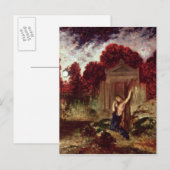 Orpheus aan de Tomb van Eurydice Briefkaart (Voorkant / Achterkant)