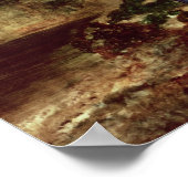 Orpheus aan de Tomb van Eurydice Poster (Hoek)