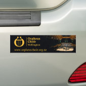 Orpheus Choir Wellington-bumper Bumpersticker (Op auto)