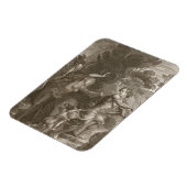 Orpheus, die Eurydice uit de hel leidt, kijkt teru Magneet (Linkerzijde)