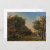 Orpheus en de dieren briefkaart (Voorkant / Achterkant)