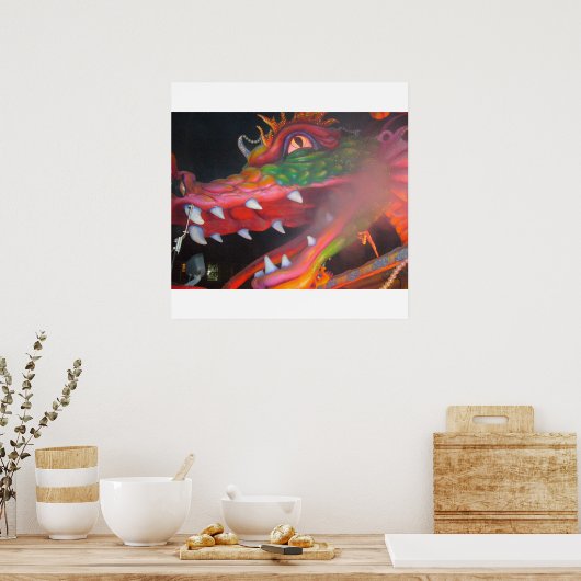 Orpheus Parade - Mardi Gras Poster (Keuken)