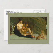 Orpheus van George deForest Brush Briefkaart (Voorkant / Achterkant)