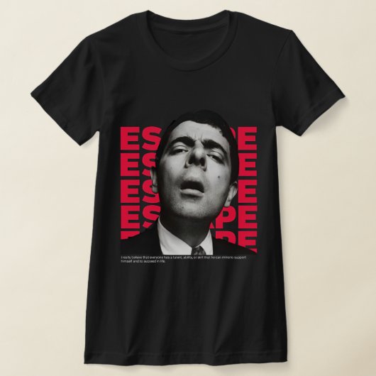 Orphic Mr Bean Escape Design T-shirt (Laagn)
