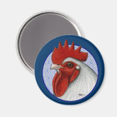 Orpington Head Circle Magneet (Voorkant / Achterkant)