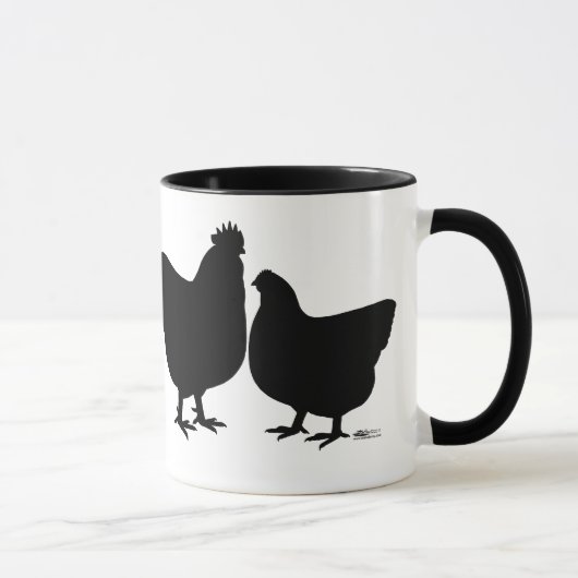 Orpington Silhouette Mok (Rechts)