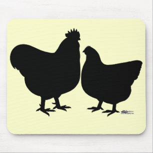 Orpington Silhouette Muismat