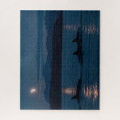 Orques à la nuit - Killer Whale Jigsaw Puzzle (Vertical)