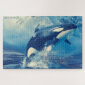 Orques ou baleines tueuses Puzzle (Horizontal)