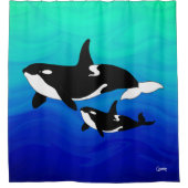 Orques - Rideau de douche (Devant)