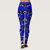 Orques sur Royal Blue - Leggings (Dos)