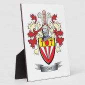 Orr gezinscrest fotoplaat (Zijkant)