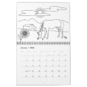 ORSES COLORING BOOK Calendar 2011 Kalender (Jan 2026)