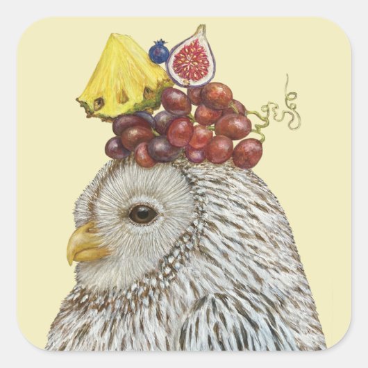 orson les autocollants du hibou (Devant)