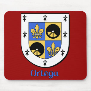 Ortega Family Shield Mousepad Muismat