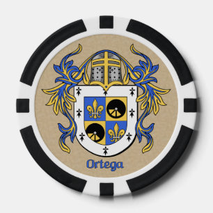 Ortega Heraldic Arms Pokerchips