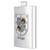 Ortega Heraldic Shield Flacon (Links)