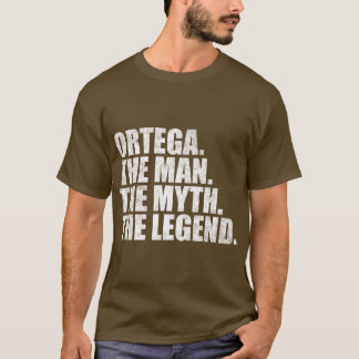 OrtegaOrtega Achternaam Ortega S T-shirt