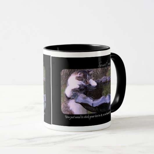 Orteil dans la tasse (de chat) (Devant droit)