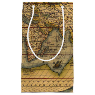 Ortelius 1570 Wereldkaart: Antieke Cartografie Klein Cadeauzakje