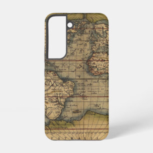 Ortelius Vorm van de Wereldkaart Samsung Galaxy Hoesje