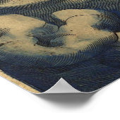 Ortelius Wereldkaart Circa 1590 Poster (Hoek)