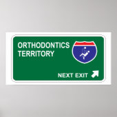 Orthodontics Next Exit Poster (Voorkant)