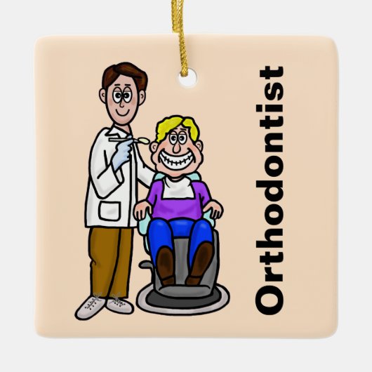 Orthodontist Ornament (Voorkant)