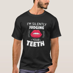Orthodontist orthodontist docent tandheelkunde t-shirt