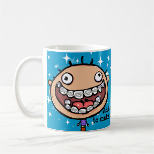 Orthodontiste. Cadeau. Tasse de café personnalis