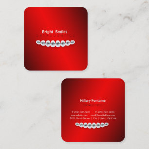 Orthodontiste Carte de visite orthodontique