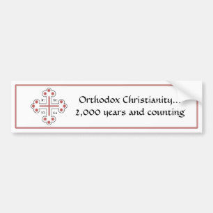 Orthodox Christelijk gedurende 2.000 jaar en getel Bumpersticker