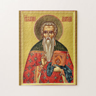 Orthodox Christelijk icoon van St. Basilius van An Legpuzzel