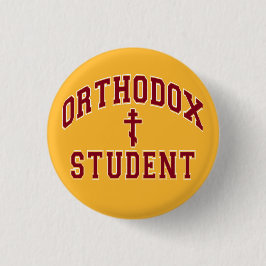 Orthodox Christelijk "Student" Minnesota 3 2.25 in Ronde Button 3,2 Cm