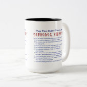 Orthodox Christelijk Top 10 tekens tweekleurige 15 Tweekleurige Koffiemok (Voorkant rechts)