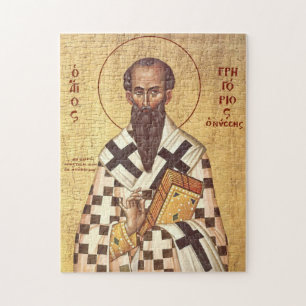Orthodox Christelijke icoon van St. Gregorius van Legpuzzel