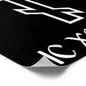 Orthodox Cross Ic Xc Nika Funny Jesus Christian Gi Poster (Hoek)
