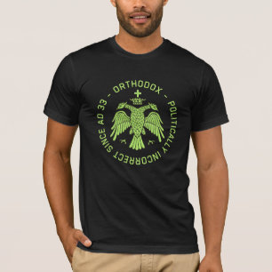 Orthodox Eagle Christelijke Conservatieve Gift T-shirt