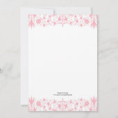 Orthodox Elegant Baptisme Invitation Kaart (Achterkant)