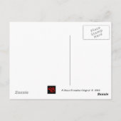 Orthodox Guardian Angel Briefkaart (Achterkant)