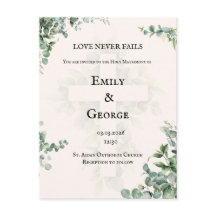 Orthodox/Katholiek Christelijke Uitnodiging tot he