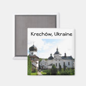 Orthodox klooster in Krechow, Oekraïne Magnet Magneet (Voorkant / Achterkant)
