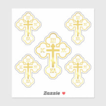 Orthodox Kruis Goud NIKA