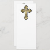 Orthodox kruis kaart (Voorkant / Achterkant)