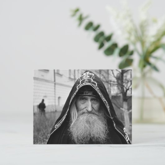 Orthodox Schema Monk Briefkaart (Staand voorkant)