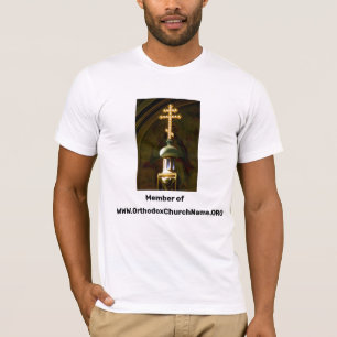 Orthodoxe Christelijke kerk Drie bar T-shirt