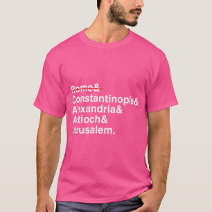 Orthodoxe Christelijke Patriarchaten T-shirt