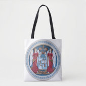 orthodoxe engelen sluiten religie symbool stucco t tote bag (Voorkant)